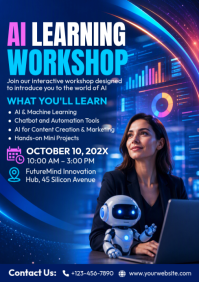 Lilla AI Workshop A4 Template