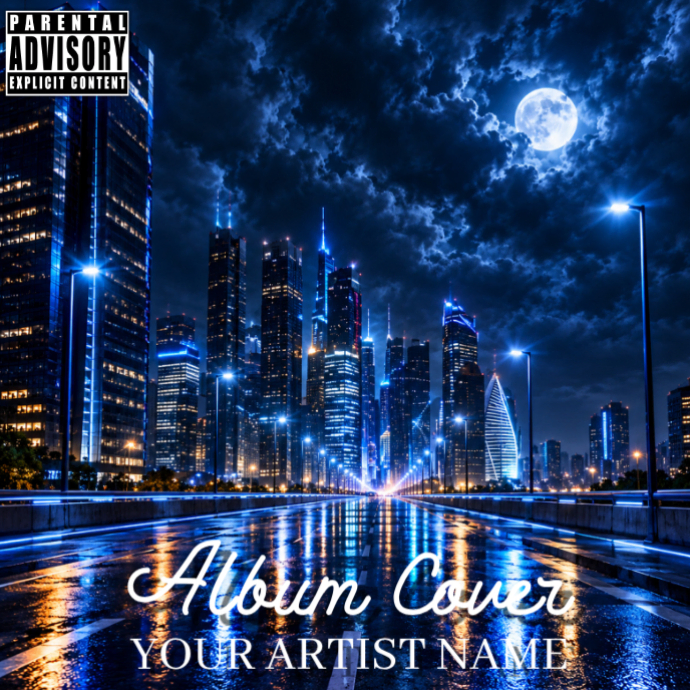 Purple Album Cover Album Covers Template | PosterMyWall