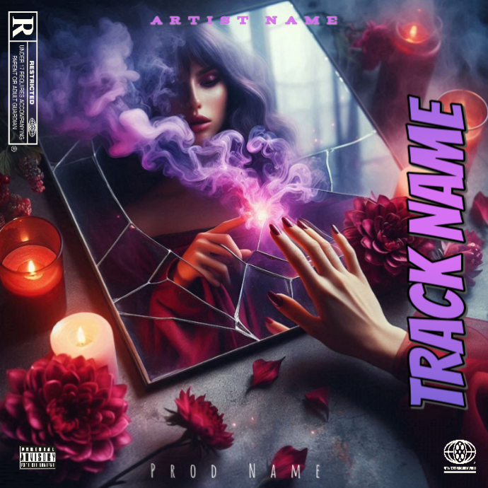 Purple Album Cover Album Covers Template | PosterMyWall