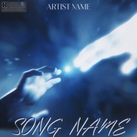 Purple Futuristic Album Cover Album Cover Albumhoes template
