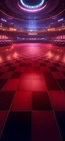 Purple Futuristic Concert Hall Background  Snapchat Geofilter template