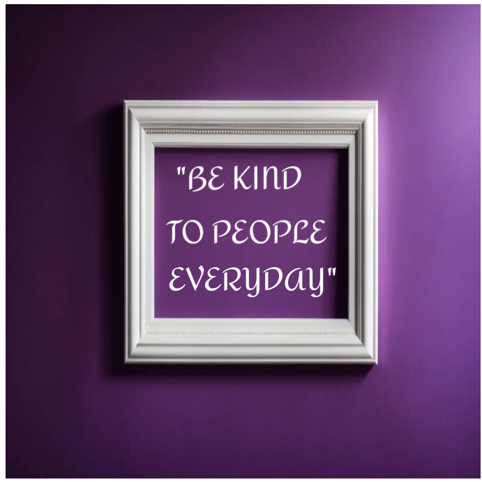 Purple Futuristic Motivation Instagram Post Template | PosterMyWall