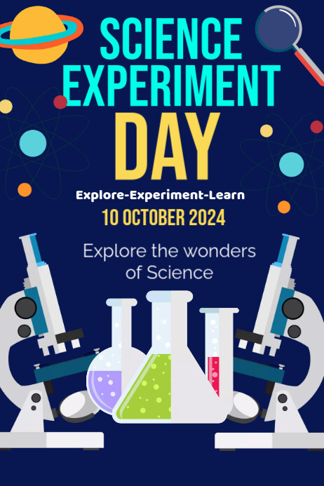 Poster Making Science Experiments Science Experiment Poster Template