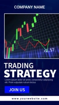 Purple Futuristic Trading Instagram Story Instagram-verhaal template