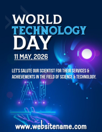National Technology Day Posters Template | PosterMyWall