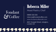 Gul Coffee Shop Business Card Wizytówka Template - Page 2