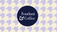 Yellow Coffee Shop Business Card Carte de visite Template - Page 1