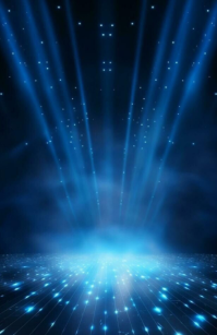 Purple Gradient Dramatic Stage Spotlight Background Tabloid template