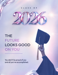 Roxo Graduation Flyer Template