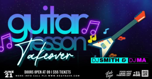 Lilla Guitar Lesson Event Facebook Shared Image Template