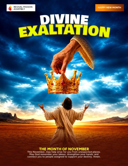 Religious Exaltation Flyers Template | PosterMyWall