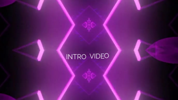 Purple Intro  Digital Display (16:9) template