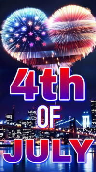 Viola 4th of July Celebration Instagram Story Template