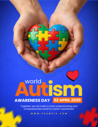 Autism Awareness Week Flyers Template | PosterMyWall