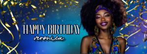 Ungu Birthday Celebration Foto Sampul Facebook Template