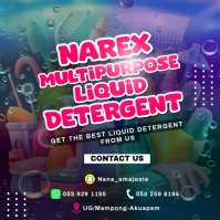 Purple Joyful Detergent Sale Instagram Post template