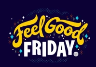 Purple Joyful Friday A4 template