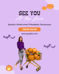 Viola Halloween Grocery Sale Instagram Portrait Template - Page 4