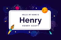 Roxo Name Tag Etykieta Template - Page 3