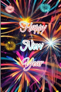 Purple Joyful New Year Goals  Pinterest Graphic Pinterest-Grafik template