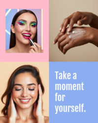 Purple Skincare Sale Instagram Portrait Template - Page 4
