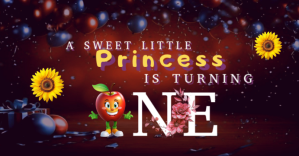 Purple Princess Birthday Celebration Facebook-Veranstaltungscover Template