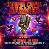 Purple Karaoke Event Instagram Post template