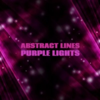 Purple Lights Dark Abstract Video CD Cover Template | PosterMyWall