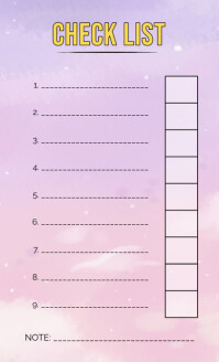 To Do Check List Template | PosterMyWall