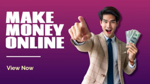 Purple  Make Money Online! Youtube Thumbnail template
