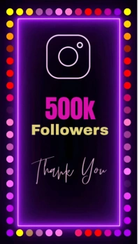 Purple Maximalist 100k Followers  Business Card Визитная карточка template
