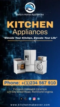 Purple Maximalist Appliances Sale Ad Instagram Story template