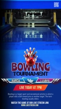 Purple Maximalist Bowling Template Whatsapp Status Whatsapp Status