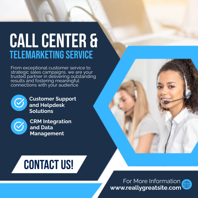 Copy of Purple Maximalist Call Center Flyer Poster In | PosterMyWall