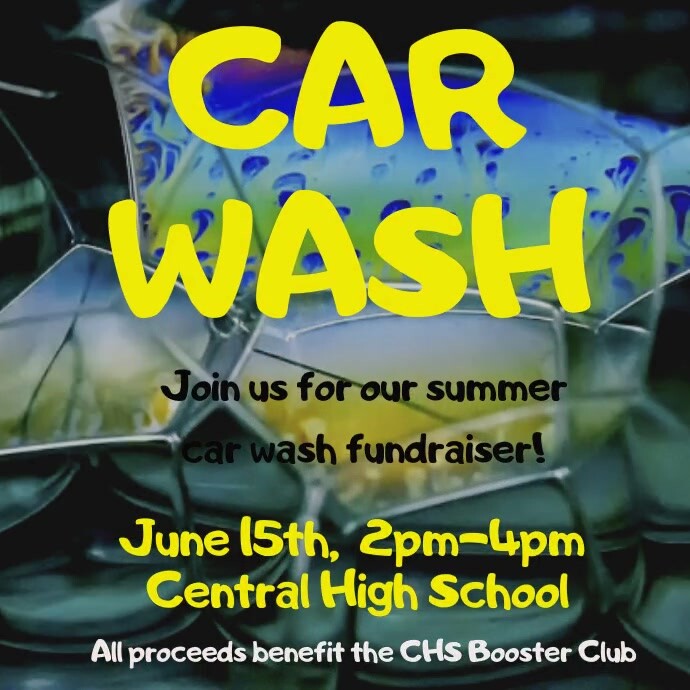 Purple Maximalist Car , Soap, Fundraiser, Boo Instagram Post template