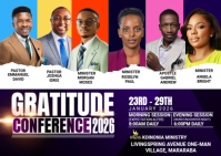 Purple Maximalist Church A6 template