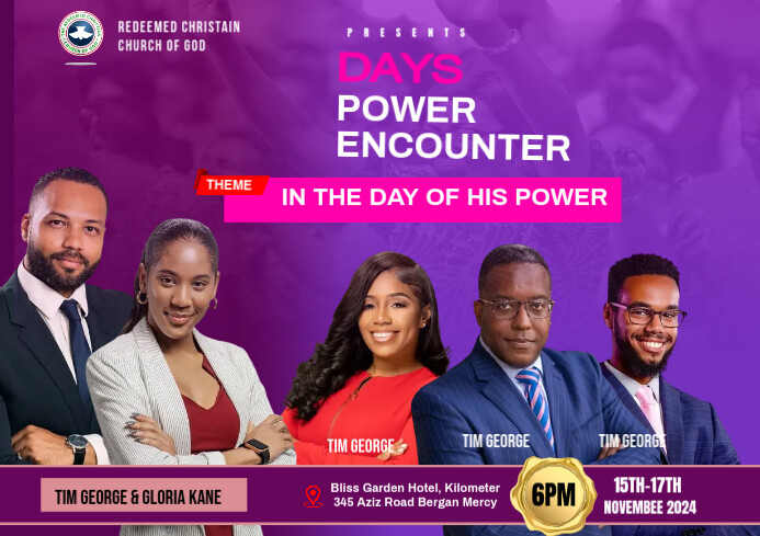 Purple Maximalist Church Flyer A4 Template | PosterMyWall