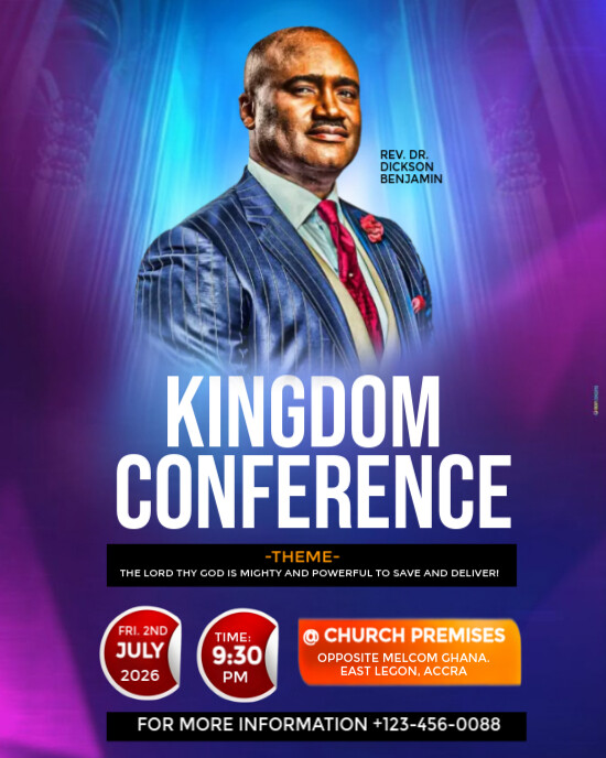 Copy of Purple Maximalist Church Flyer Instagram Portrait | PosterMyWall