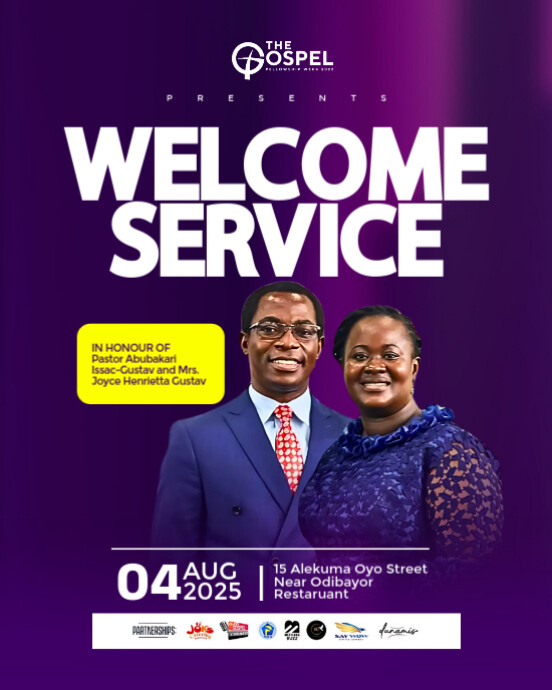 Copy of Purple Maximalist Church Flyer Instagram Portrait | PosterMyWall