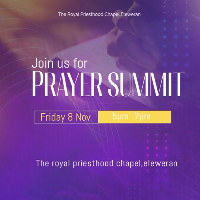 Plantilla de Purple Maximalist Church Instagram Post | PosterMyWall