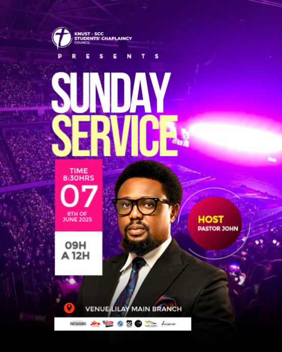 Copy of Purple Maximalist Church Service Instagram Portrait | PosterMyWall