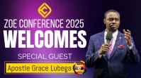Purple Maximalist Conference Guest  Digital Display (16:9) template
