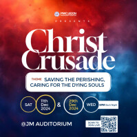 Roxo Christian Crusade Event Iphosti le-Instagram Template