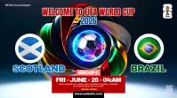 Purple Maximalist FIFA World Cup 2026 Digital Display Video Цифровой дисплей (16 : 9) template