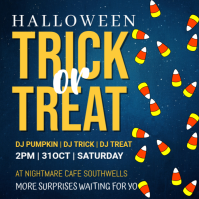 Purple Maximalist Halloween Party,halloween Sale Instagram Post Wpis na Instagrama template