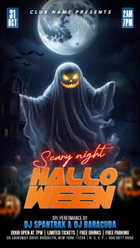 Sort Halloween Party Instagram Story Template