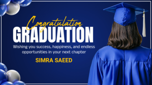 Purple Maximalist Happy Graduation and Convocation Digital Display (16:9) template