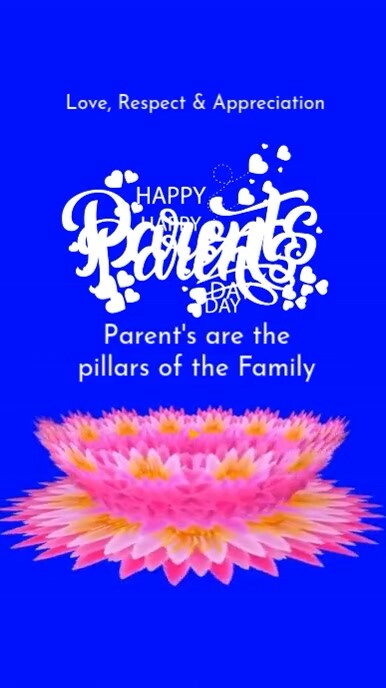 Parents' Day Whatsapp Status Template | PosterMyWall