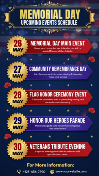 Purple Maximalist Independence Day Celebration Instagram Story template