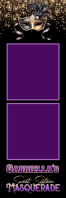Morado Masquerade Sweet Sixteen Banner 2 x 6 fod Template
